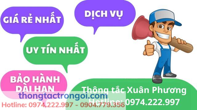 Ưu điểm của dịch vụ thông tắc cống tại huyện Thường Tín của Xuân Phương