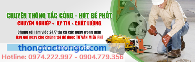 Công ty Hút Bể Phốt Bảo Minh chuyên thông tắc cống và hút bể phốt