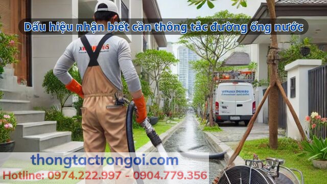 Dấu hiệu nhận biết cần thông tắc đường ống nước ngay lập tức