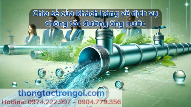 Nhận xét của khách hàng dịch vụ thông tắc đường ống nước