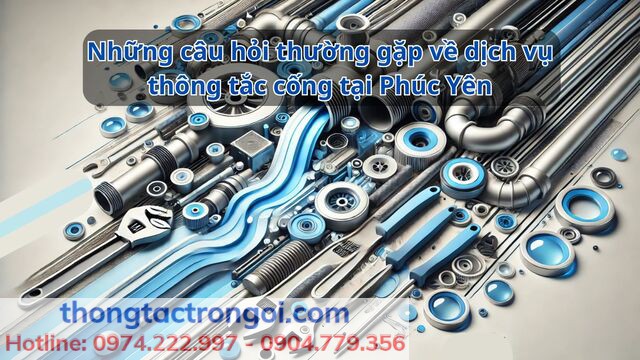 Một số câu hỏi thường gặp về dịch vụ thông tắc cống tại Phúc Yên