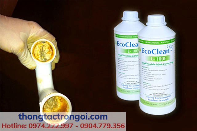 Nước thông tắc cống EcoClean L 100F