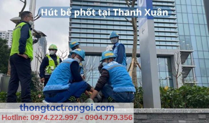 Dịch vụ hút bể phốt chuyên nghiệp tại Thanh Xuân