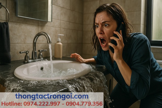 Liên hệ ngay dịch vụ thông tắc bồn rửa mặt để được xử lý kịp thờiLiên hệ ngay dịch vụ thông tắc bồn rửa mặt để được xử lý kịp thời