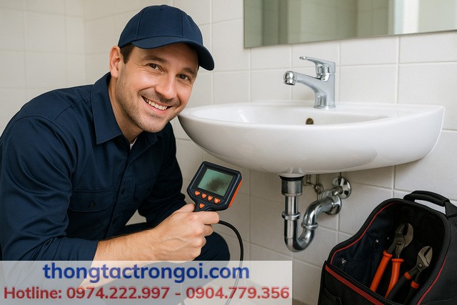 Lợi ích khi sử dung dịch vụ thông tắc bồn rửa mặt tại Xuân Phương