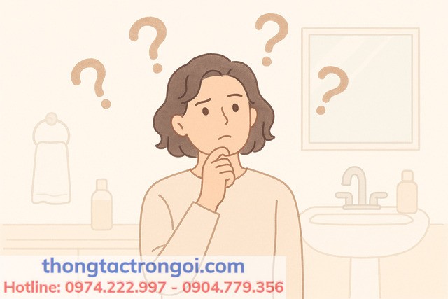 Một số thắc mắc thường gặp về dịch vụ thông tắc bồn rửa mặt