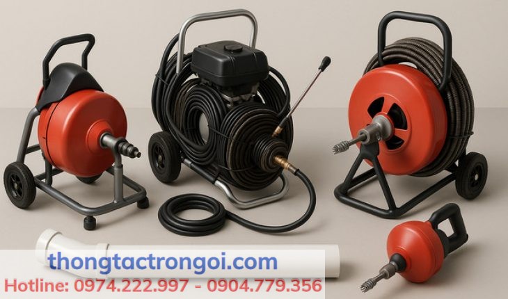 Những lưu ý giúp chọn máy thông tắc cống phù hợp