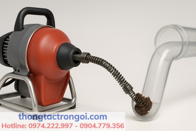 Sử dụng dịch vụ máy thông tắc cống vào thời điểm nào