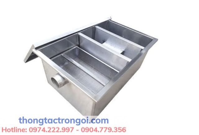 Bể tách mỡ giúp nhà bếp sạch sẽ, không còn mùi hôi khó chịu