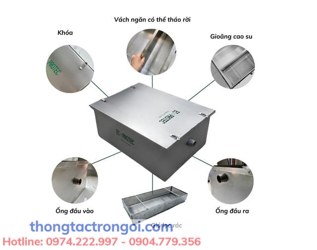 Gia đình, quán ăn nên lắp bể tách mỡ ở đâu để đảm bảo hiệu quả và dễ vệ sinh