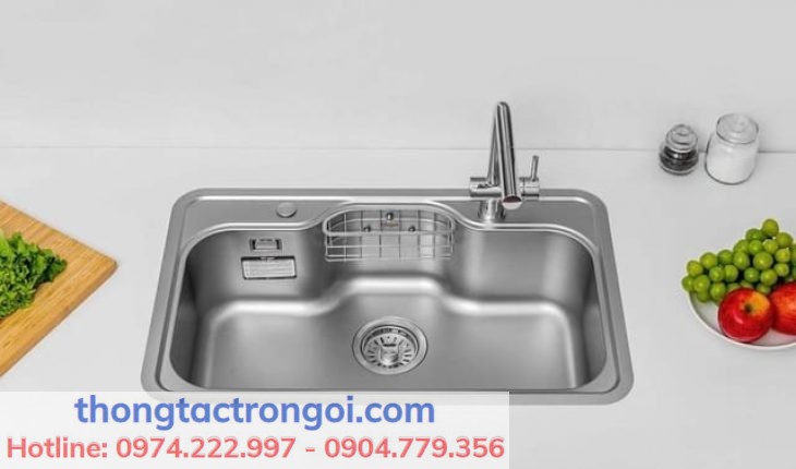 Kích thước chậu rửa bát tiêu chuẩn cho mọi không gian bếp