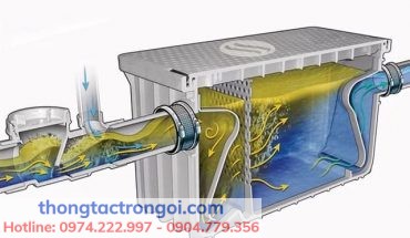 Lắp bể tách mỡ để xử lý sớm nhà bếp bốc mùi và nghẹt nước do dầu mỡ tích tụ