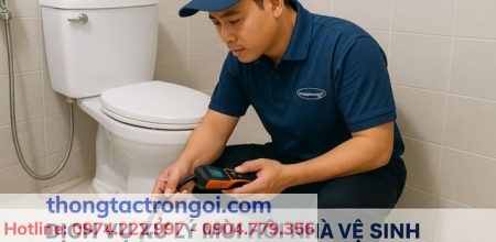 Dịch vụ xử lý mùi hôi nhà vệ sinh chung cư chuyên nghiệp, có mặt 15 phút.