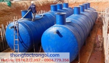 Ứng dụng bể phốt composite trong nhà ở và công trình