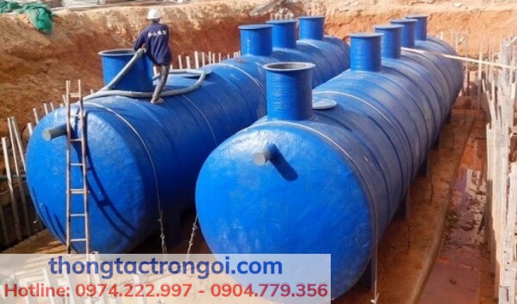 Ứng dụng bể phốt composite trong nhà ở và công trình