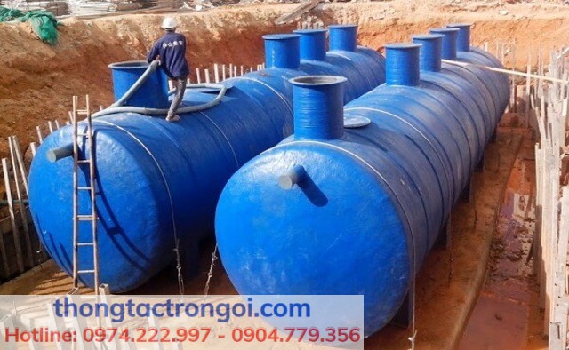 Ứng dụng bể phốt composite trong nhà ở và công trình