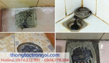 Cách thông cống nhà tắm bằng nước sôi làm tan chảy lớp màng nhầy bọt xà phòng bám dưới phễu thoát sàn.