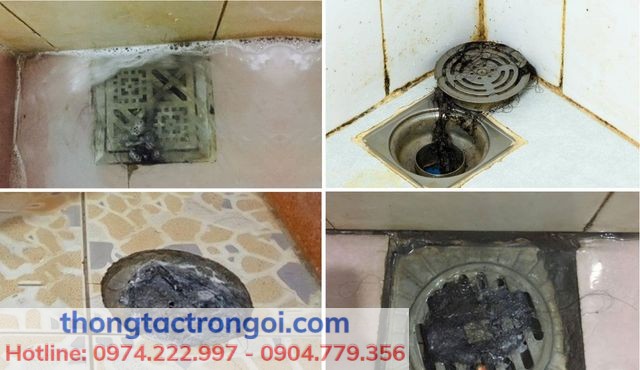 Cách thông cống nhà tắm bằng nước sôi làm tan chảy lớp màng nhầy bọt xà phòng bám dưới phễu thoát sàn.